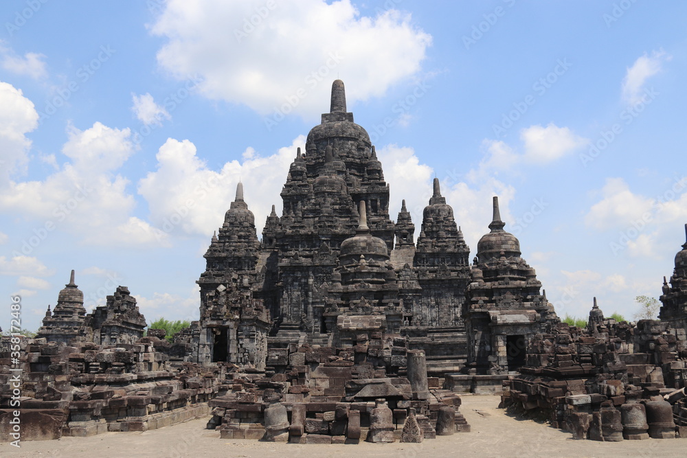 Fototapeta premium Temple de Prambanan, Indonésie