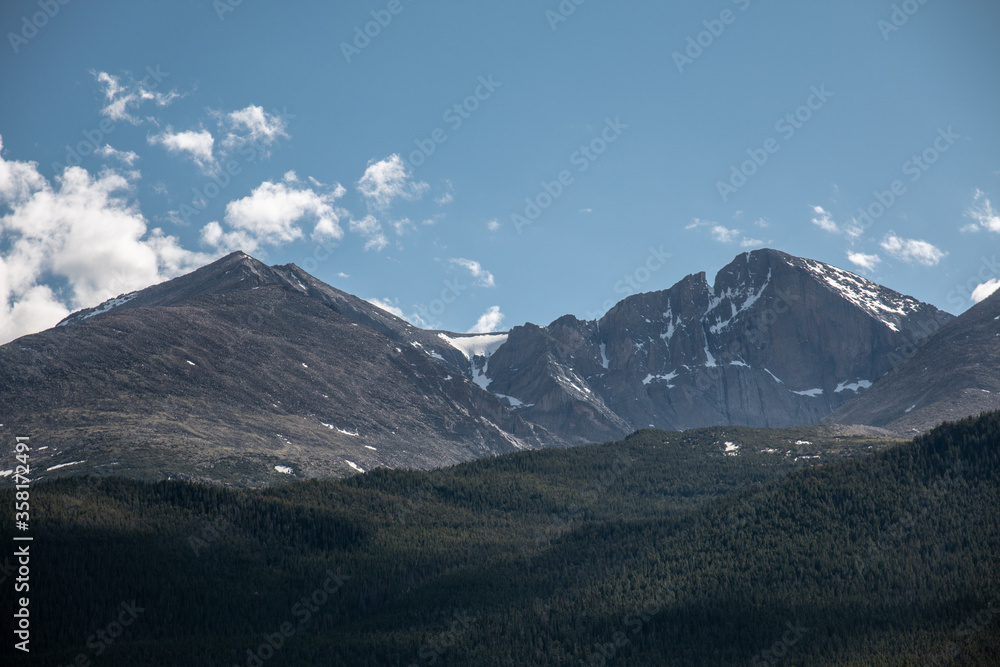 Mountain Range In Colorado
