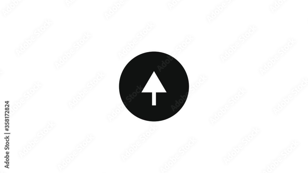 Arrows animation on a white or black background. Swipe up animated. Motion graphic design. Arrows animation on a white or black background. Swipe up animated. Motion graphic design.