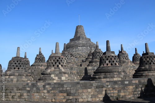 Temple de Borobudur, Indonésie 