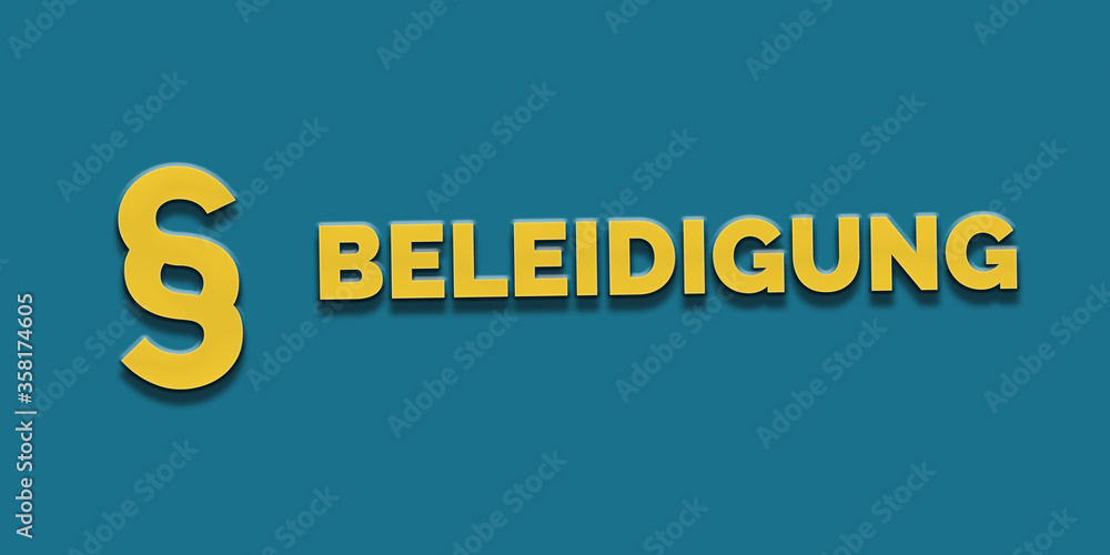 Beleidigung Beleidigung