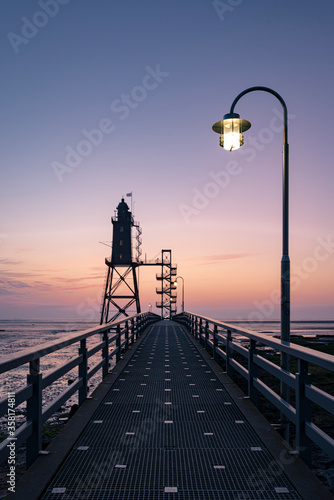 Lighthouse Obereversand - Wurster Nordseeküste