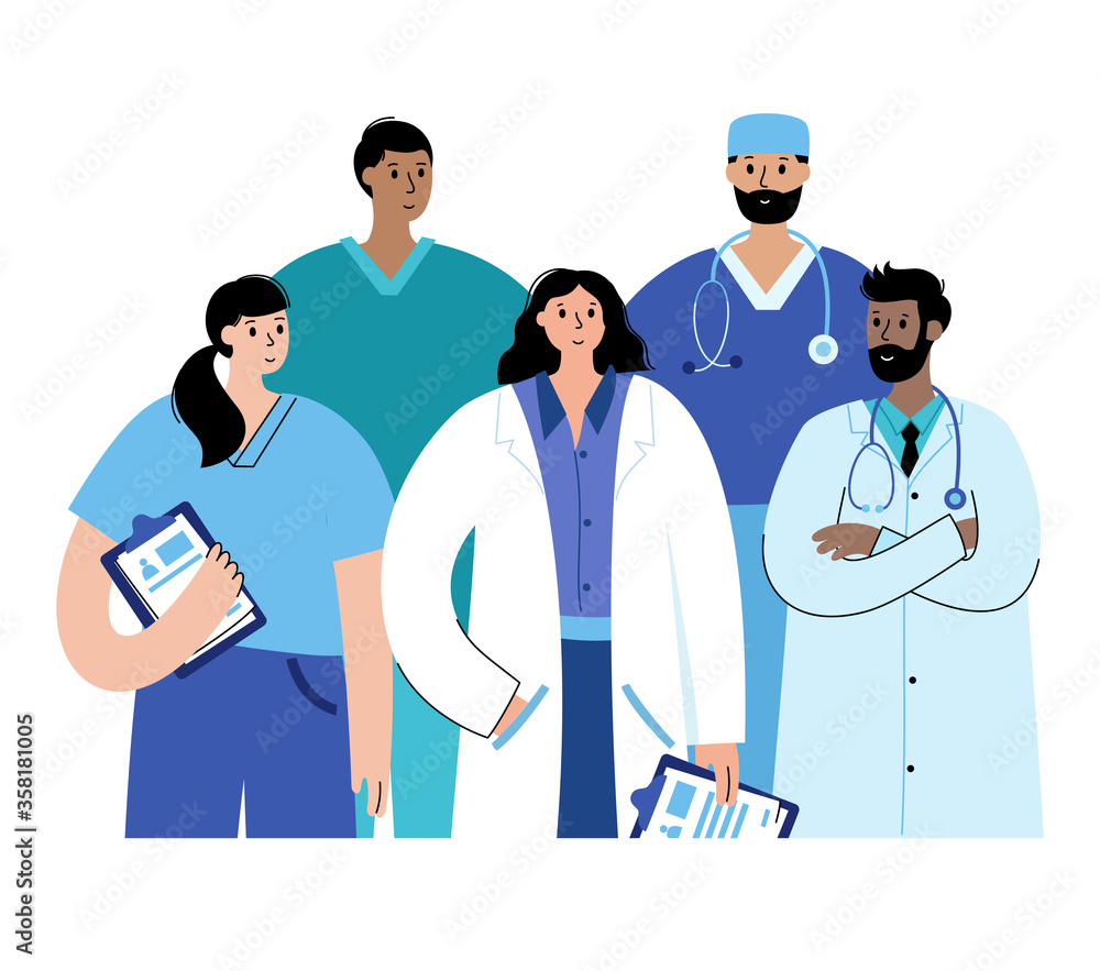Clinic and doctor concept Clinic and doctor concept