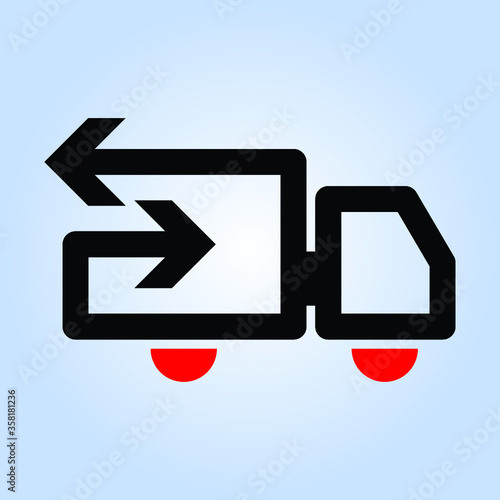 Transportation Theme Vector Logo