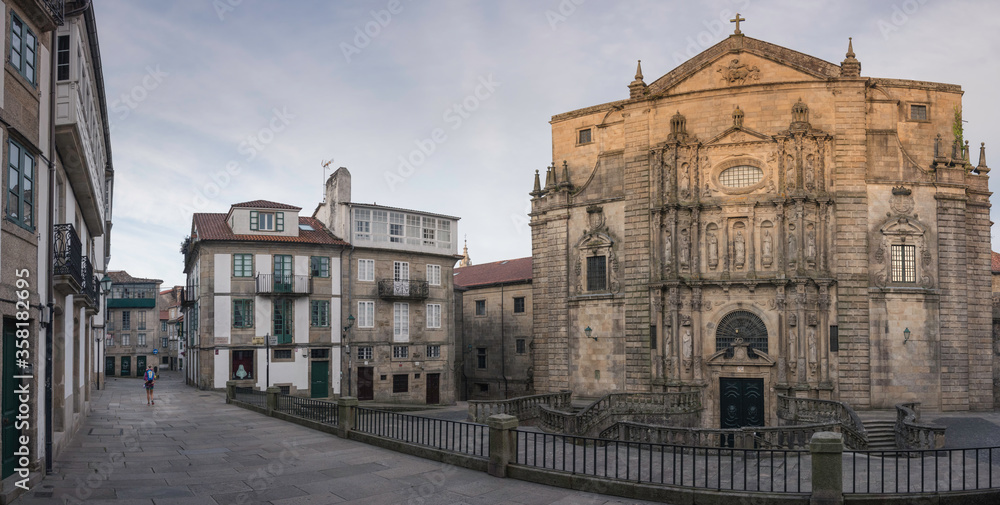Iglesia de San Martín Pinario, Santiago de Compostela, Galicia.