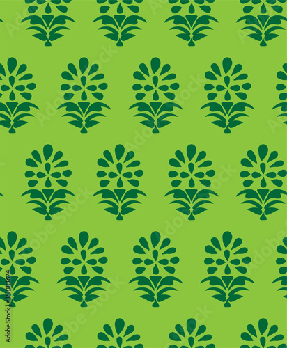 indian traditional oriental geometric vector seamless pattern