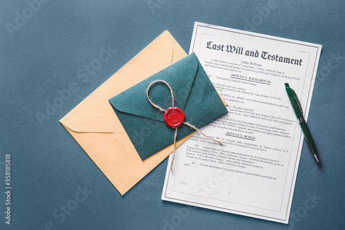 Last Will and Testament, en...