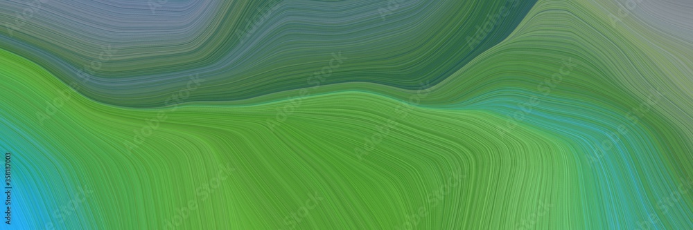 abstract and smooth curvy background design with sea green, cadet blue and light sea green color abstract and smooth curvy background design with sea green, cadet blue and light sea green color