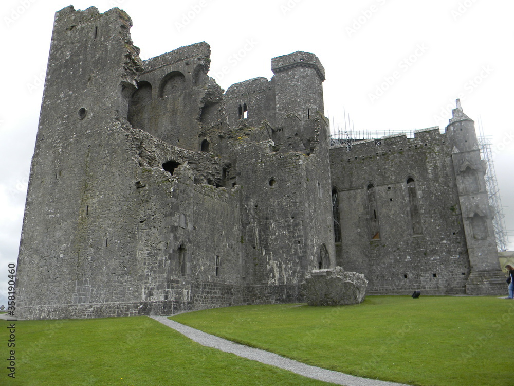 Ruins of Castle at Rock of Cashel Tipperary Ireland
