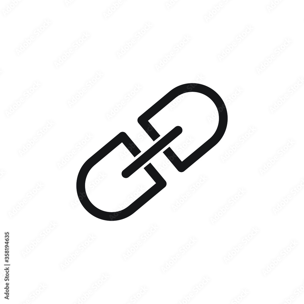 chain icon vector chain icon vector