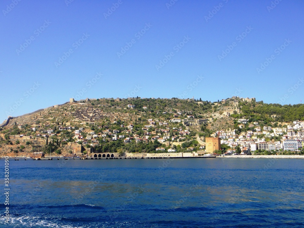 view of the city of alanya