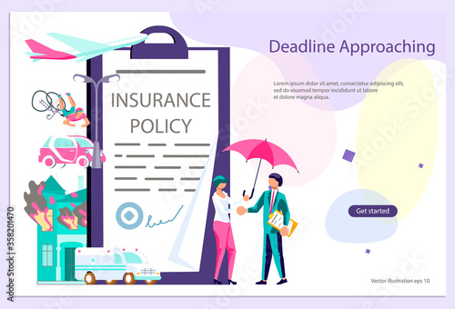 Website of Insurance service