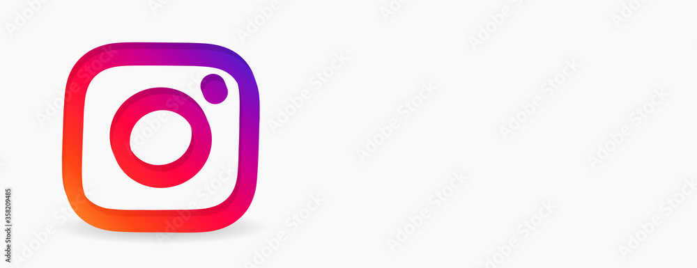 instagram background. instagram logo. instagram illustration Stock ...