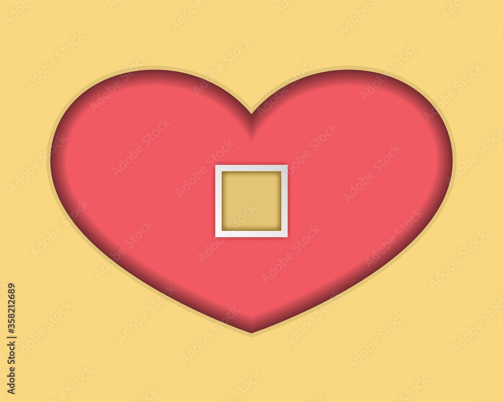 valentines day background and love heart. Abstract and decoration valentines day background and love heart. Abstract and decoration
