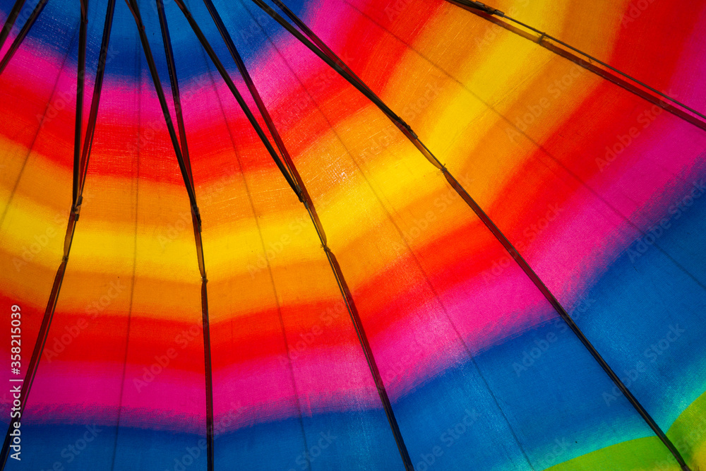 Fototapeta premium Colored umbrella