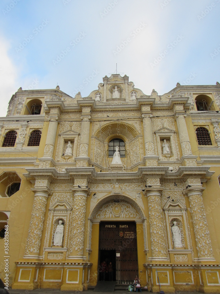 Iglesia de La Merced - ANTIGUA GUATEMALA - GUATEMALA