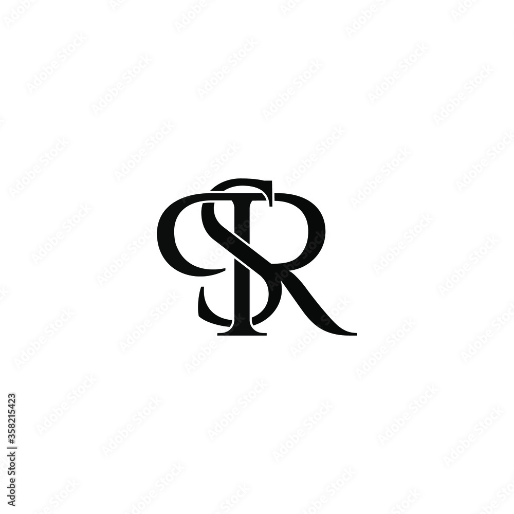 prs letter original monogram logo design prs letter original monogram logo design