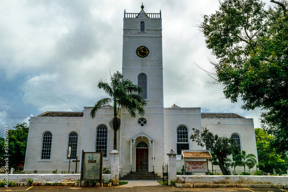 Falmouth Parish Church of Saint Peter the Apostle, an Anglican Church in Trelawny parish, Jamaica.