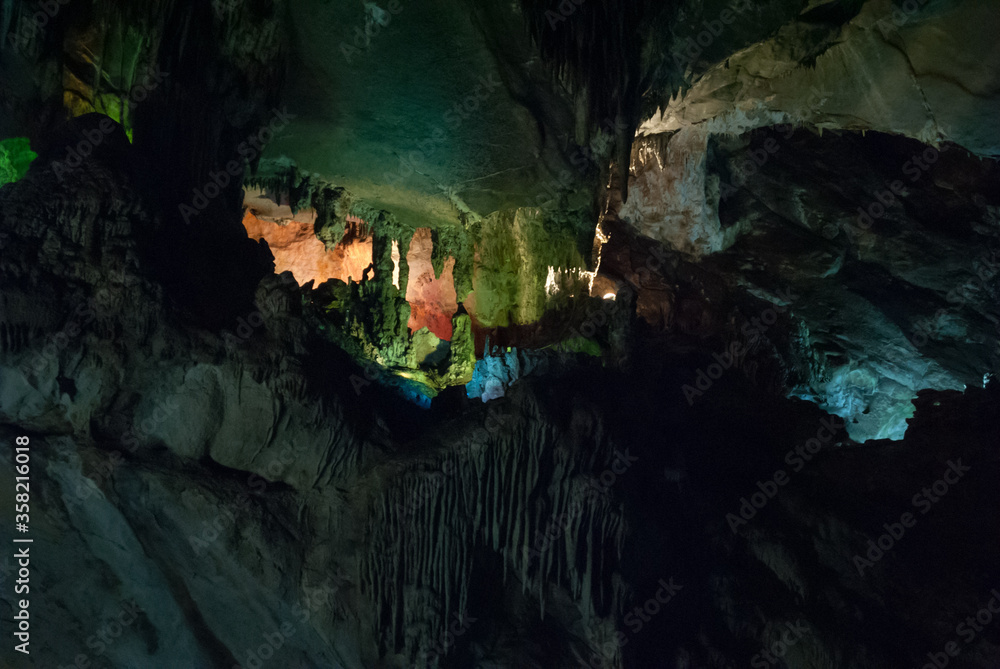 Grutas de Cacahuamilpa National Park, Guerrero / Mexico
One of the largest cave systems in the world with two underground rivers to explore,  Caverns
