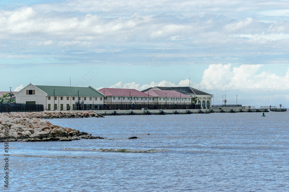 Passenger Terminals at the Falmouth Cruise Ship Port/ Pier in Trelawny parish, Jamaica Passenger Terminals at the Falmouth Cruise Ship Port/ Pier in Trelawny parish, Jamaica