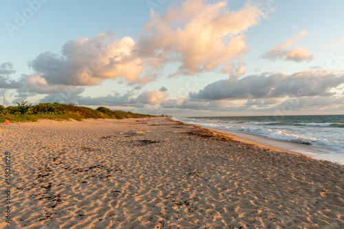 sunrise on the beach
