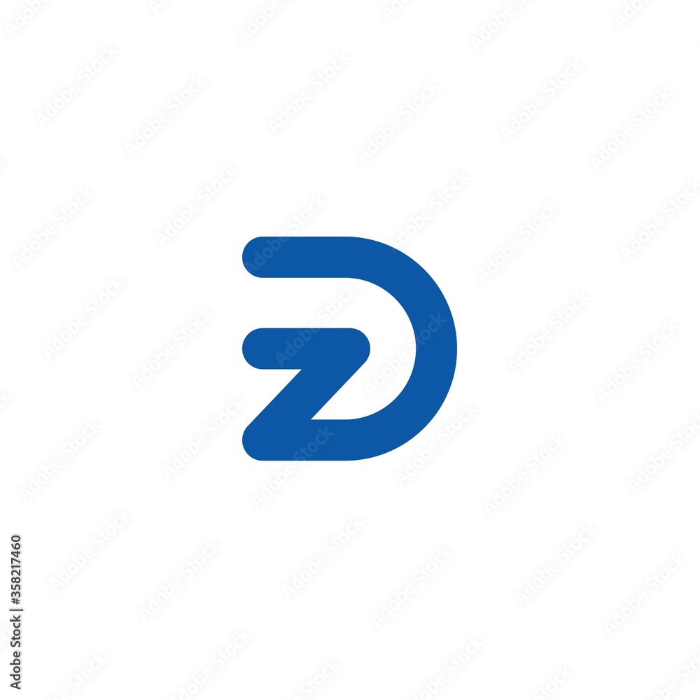 initial d logo design vector, icon, element, template initial d logo design vector, icon, element, template