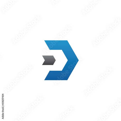 Free Download initial d logo design vector, icon, element, template - GFXLoad