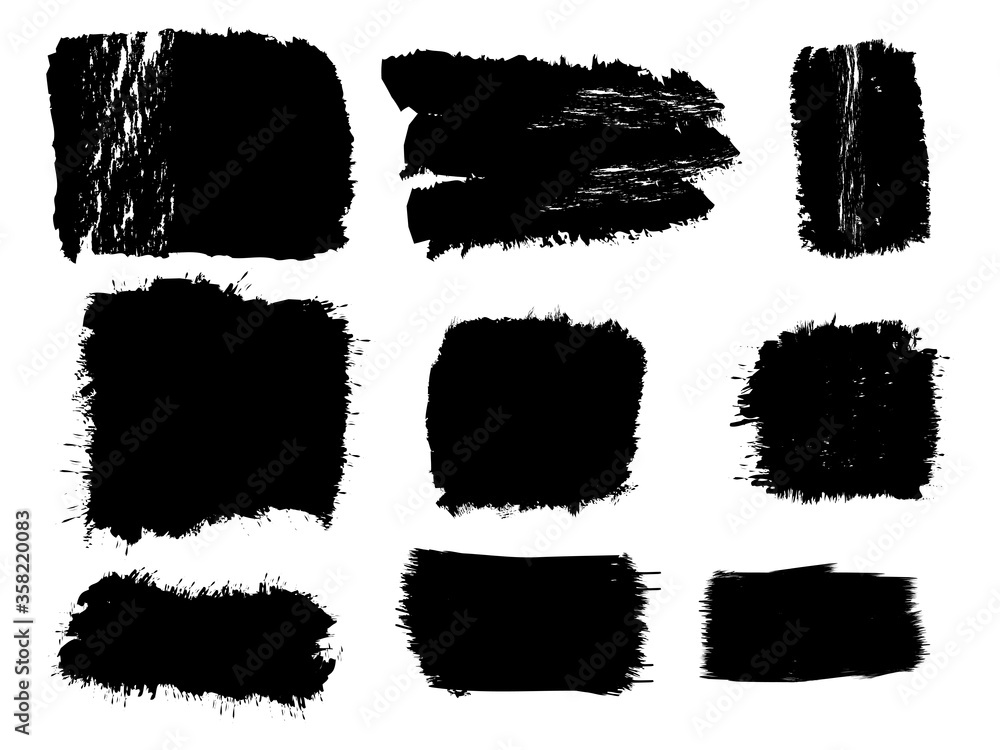 set vector brush stroke background. grunge backdrop, dirty banner, watercolor design and dirty texture set vector brush stroke background. grunge backdrop, dirty banner, watercolor design and dirty texture
