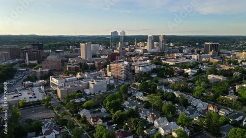 Wallpaper Mural Aerial landscape of White Plains, New York Torontodigital.ca