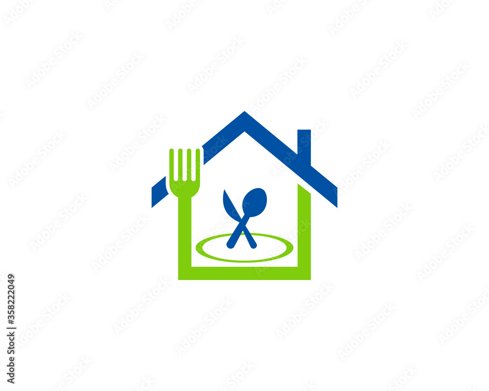 Home combination with fork spoon and knife Home combination with fork spoon and knife