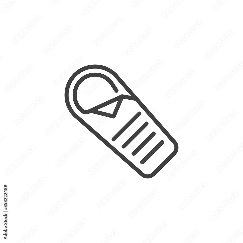 Climbing carabiner line icon. linear style sign for mobile concept and web design. Carabiner outline vector icon. Symbol, logo illustration. Vector graphics Climbing carabiner line icon. linear style sign for mobile concept and web design. Carabiner outline vector icon. Symbol, logo illustration. Vector graphics