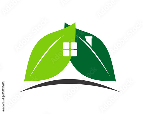 double leaf like house