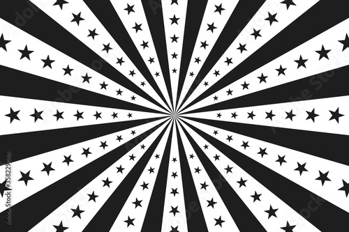vector red circus retro poster