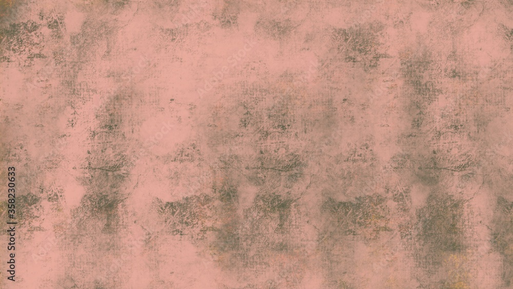 grungy old rough paper vintage style color stained illustration abstract background
