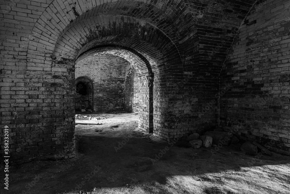 Basement of Daugavpils fortress