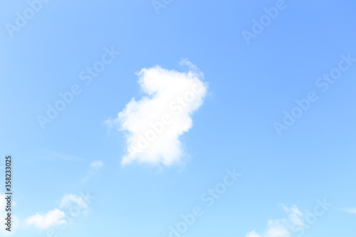 cloud with blue sky