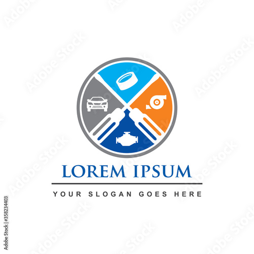 car service logo , automotive logo
