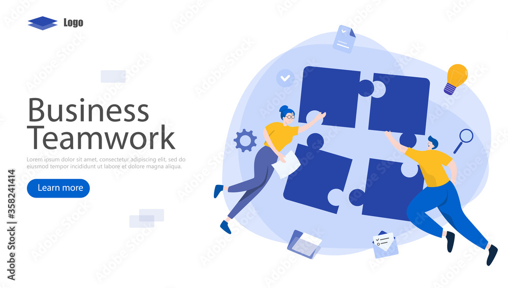 Business Teamwork Vector Illustration Concept , Suitable for web landing page, ui, mobile app, editorial design, flyer, banner, and other related occasion Business Teamwork Vector Illustration Concept , Suitable for web landing page, ui, mobile app, editorial design, flyer, banner, and other related occasion