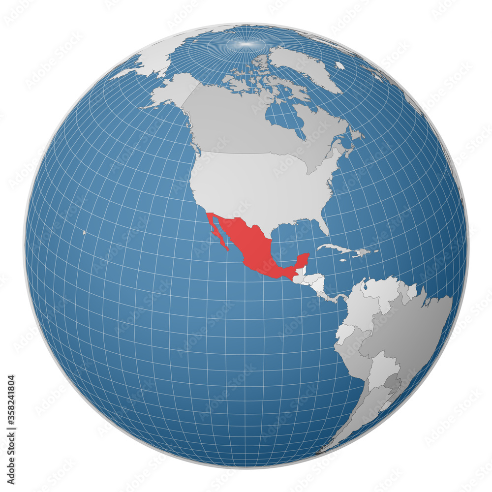 Globe Centered To Mexico Country Highlighted With Green Color On World 1000 F 358241804 Ivp5PiDyhzGuBflJjW5QQvHh4MUQkmXJ 