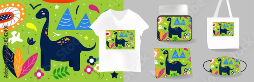 Cute Illustration art  pattern background. can be applied on the watch, totebag. souvenirs, tshirt, stickers, phone cases, pillows, laptop skins, travel mugs, masks, pin buttons and so on