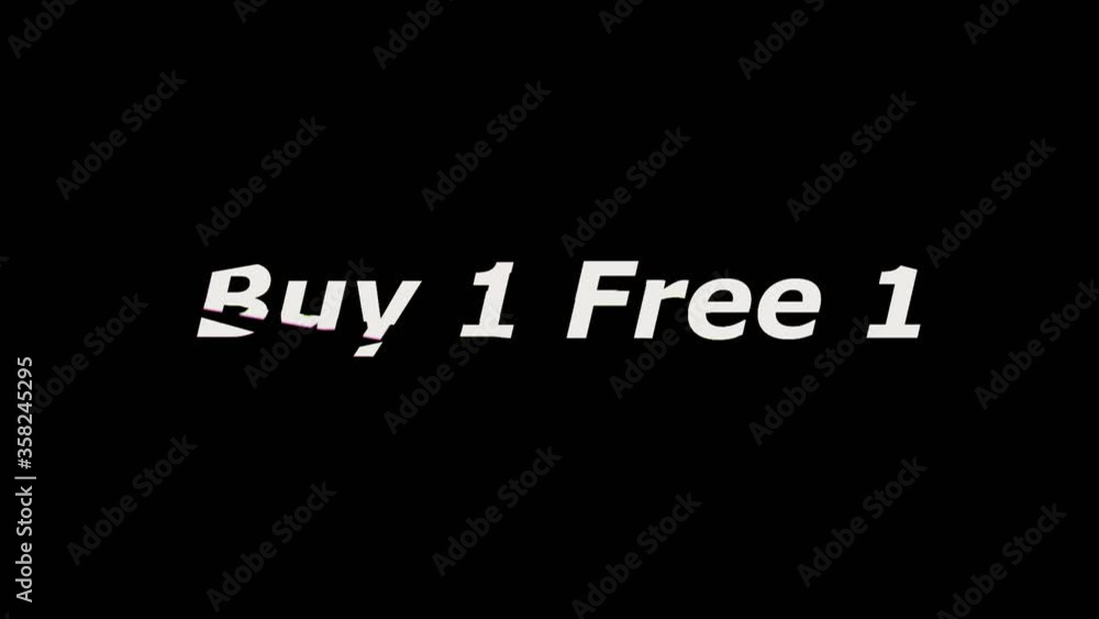 Sale promotion message with glitch effect animation for sale promotion advertising Sale promotion message with glitch effect animation for sale promotion advertising