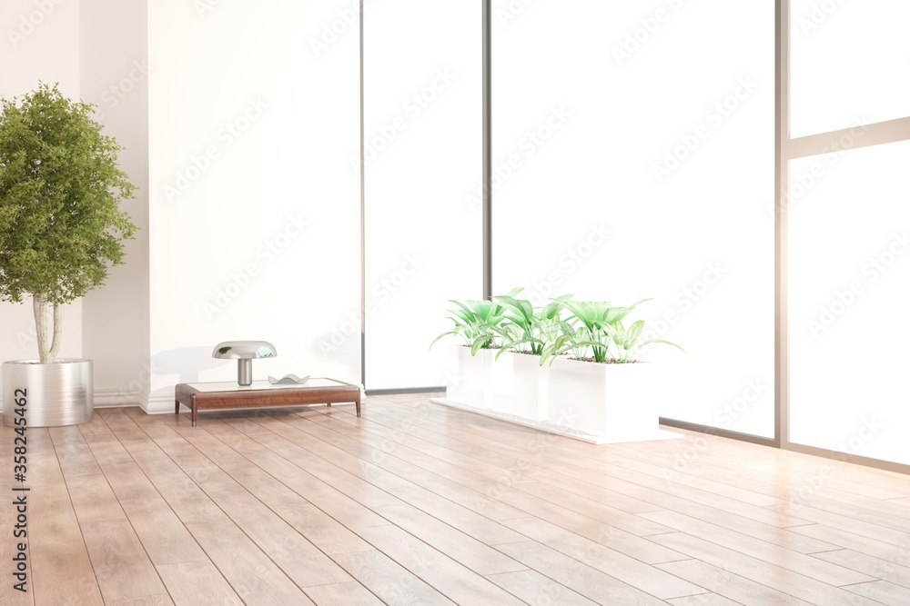 modern office hallinterior design. 3D illustration modern office hallinterior design. 3D illustration