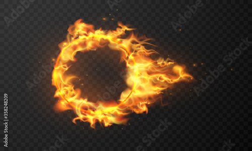 effect burning magic hot sparks realistic fire flames
