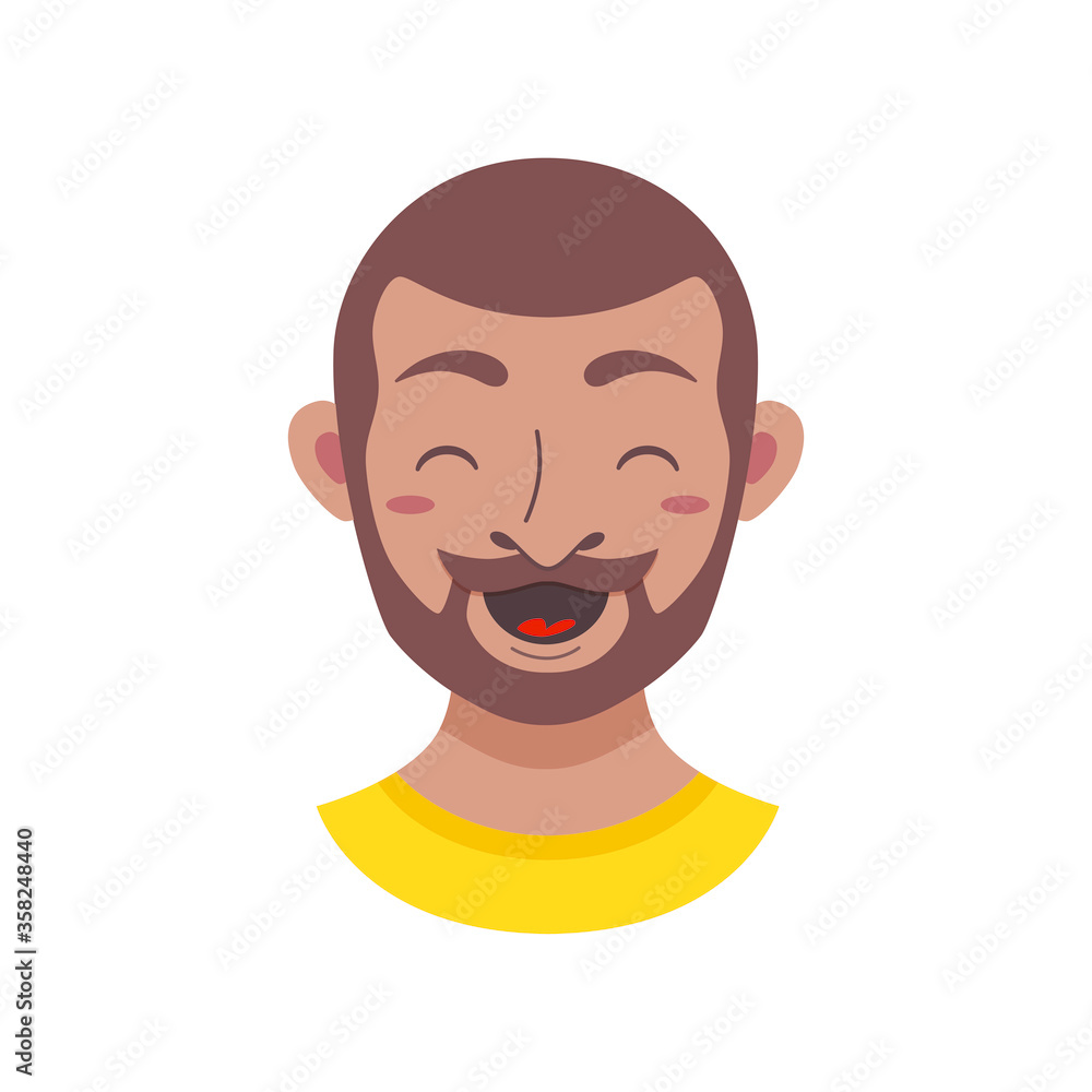 American African men facial expression American African men facial expression