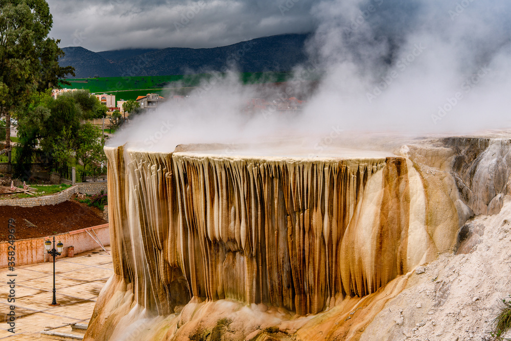 Thermal complex in Guelma, Algeria.