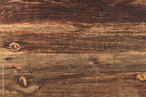 Wallpaper Mural Wood texture background. Dark wooden surface. Torontodigital.ca