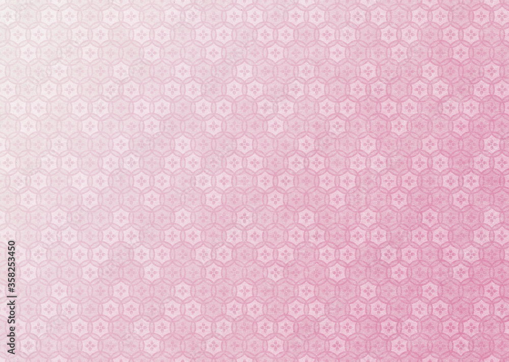 和紙_37_白ピンク 和紙_37_白ピンク