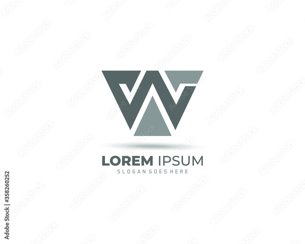 W Logo.W Letter Design Vector Illustration Modern Monogram Icon. Letter W logo, Circle shape, Colorful, Technology, and digital abstract dot connection W Logo.W Letter Design Vector Illustration Modern Monogram Icon. Letter W logo, Circle shape, Colorful, Technology, and digital abstract dot connection