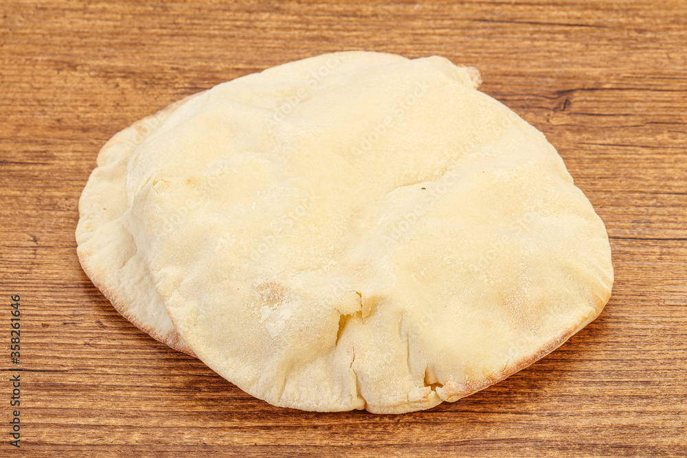Traditional Pita bread for snack