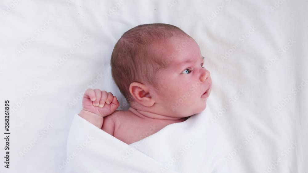 little baby newborn lying lies on white little baby newborn lying lies on white